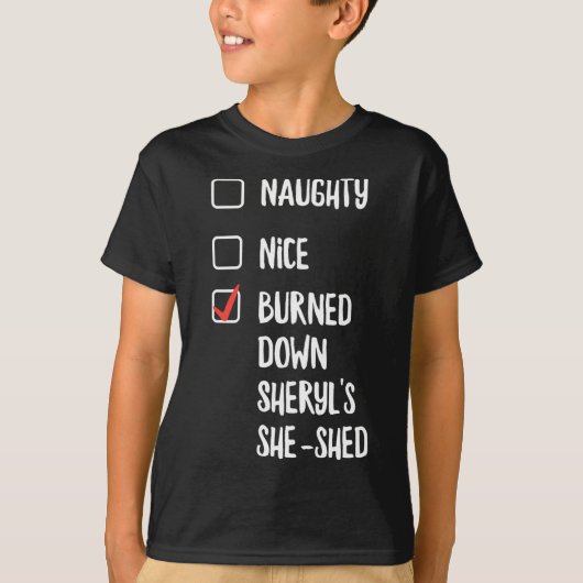 彼女いけなが流した傷を焼いた素敵な Tシャツ (正面)