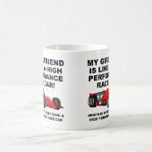 彼女いない歴=年齢 冗談マグカップ コーヒーマグカップ (中央)