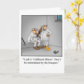 彼女おもしろいにとってハッピーアニバーサリーカード カード (黄色い花)