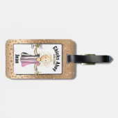 彼女おもしろいのクルージングガーリーグリッター ラゲッジタグ (裏面横)