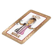 彼女おもしろいのバラ金ゴールド用クルーズ船扉 マグネット (左側)