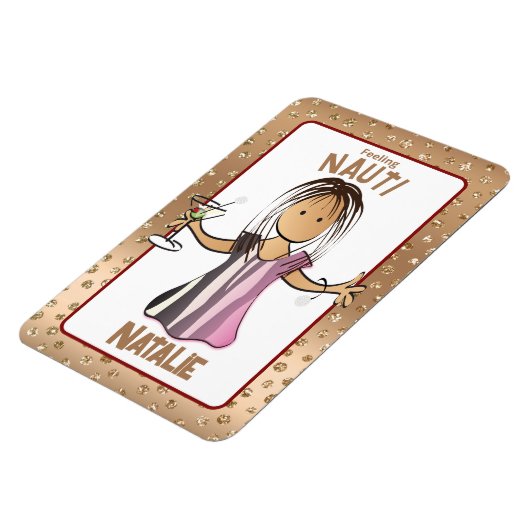 彼女おもしろいのバラ金ゴールド用クルーズ船扉 マグネット (左側)