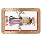 彼女おもしろいのバラ金ゴールド用クルーズ船扉 マグネット (横)