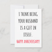 彼女おもしろいの結婚記念カードは嬉しい  サンキューカード (正面)