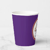 彼女おもしろいの誕生日のためのパーソナライズされた上品なサッシー 紙コップ (右)