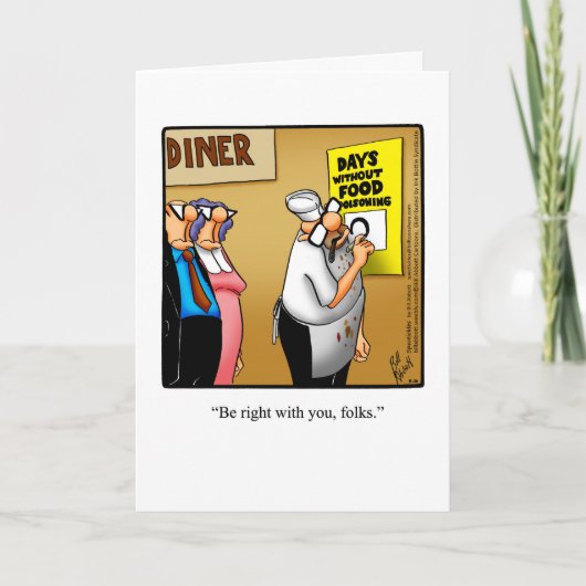 彼女おもしろいの「眼鏡」のアニバーサリーカード カード (正面)