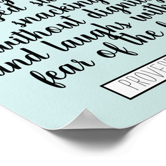 彼女おもしろいは服を着た引用文 ポスター (角)