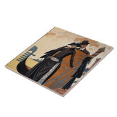 彼女および彼のファッションIllustration 1921年(pochoir p タイル (側面)