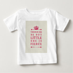 彼女があるが、けれども少し彼女は激しいです ベビーTシャツ