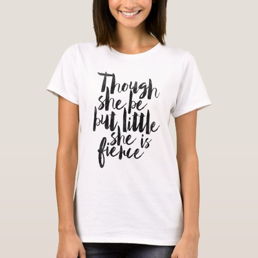 彼女があるが、けれども少し彼女は激しいです Tシャツ (正面)