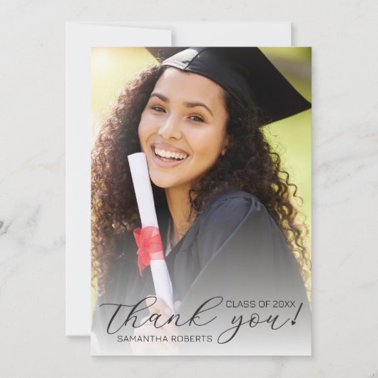 彼女がやった！ハートスクリプトクラス2025卒業 サンキューカード (正面)