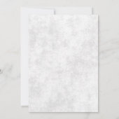 彼女がやった | 新聞ユニーク卒業写真 招待状 (裏面)