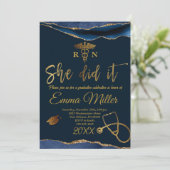 彼女がやった – 看護学校海軍&金ゴールド卒業 招待状 (スタンド正面)