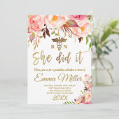 彼女がやった – 看護学校金ゴールド卒業パーティー 招待状 (スタンド正面)