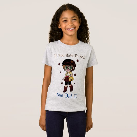 彼女がやった Tシャツ (正面フル)