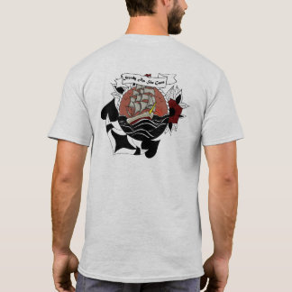 彼女がアートを取り入れるにつれて安定したヴィンテージ Tシャツ