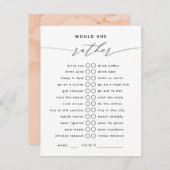 彼女がエンクロージャカードエレガントをスクリプトで書くか エンクロージャーカード (正面/裏面)