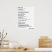 彼女がオフィスで言ったことすべてだ ポスター (キッチン)