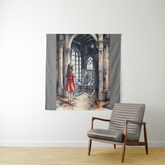 彼女がタペストリーを必要とする時に行く彼女の特別な場所 タペストリー (インサイチュ)