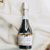 彼女がポップするときポップ・アートのにCALIOPE Clementineそれをオレンジ スパークリングワインラベル