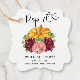 彼女がポップ・アートのかぼちゃをポップするとき フェイバータグ