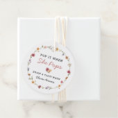 彼女がポップ・アートのシャンパンを好む時はワイルドフラワー フェイバータグ (インサイチュ)