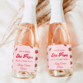 彼女がポップ・アートのポップするときベリースウィートベビーシャワーミニ ワインラベル