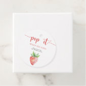 彼女がポップ・アートのポップする時にイチゴ フェイバータグ (インサイチュ)