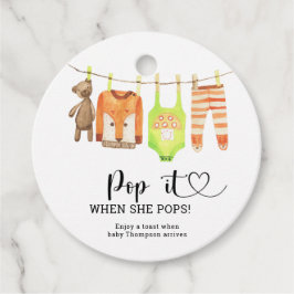 彼女がポップ・アートのポップする時に洗濯 フェイバータグ