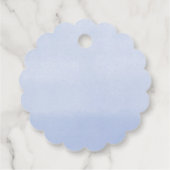 彼女がポップ・アートのポップの男の子ゾウの赤ちゃんシャワー時に フェイバータグ (裏面)