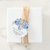 彼女がポップ・アートのポップの男の子ゾウの赤ちゃんシャワー時に フェイバータグ (インサイチュ)