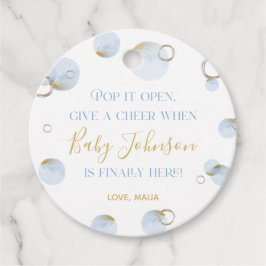 彼女がポップ・アートのポップメッセージカードシャンパンラベル フェイバータグ