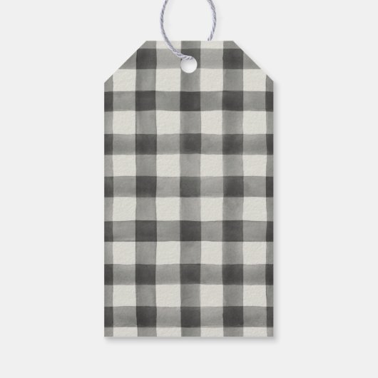 彼女がポップ・アートのワインラベルをポップするときにカボチャ ギフトタグ (裏面)