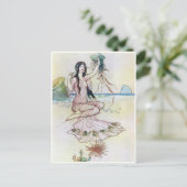 彼女がワーウィック・ゴブルに満足している型枠 ポストカード (スタンド正面)