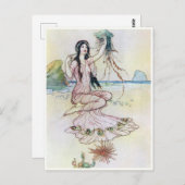 彼女がワーウィック・ゴブルに満足している型枠 ポストカード (正面/裏面)