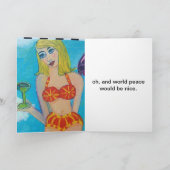 彼女が人生で欲しいのは固い飲み物だけだ カード (内部)