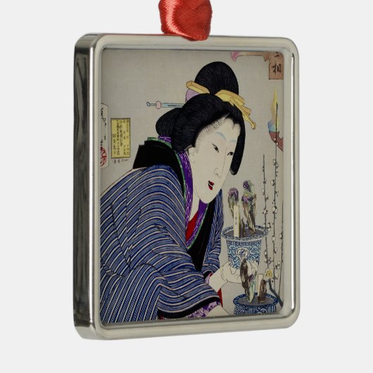 彼女が変わりたいと思うように見ること: 出現 メタルオーナメント (右)