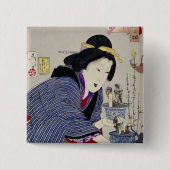 彼女が変わりたいと思うように見ること: 出現 缶バッジ (正面)