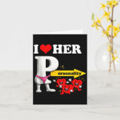 彼女が大好きなバレンタインデーの面白いカップルお揃い カード (黄色い花)