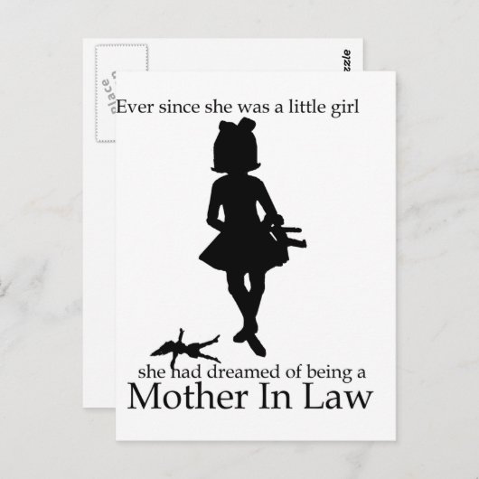 彼女が小さな女の子だった頃から ポストカード (正面/裏面)