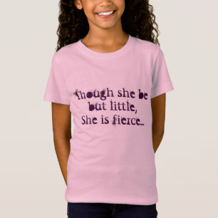 彼女が少しあるが、けれども、彼女は激しいです Tシャツ