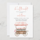 彼女が市場からフレッシュ！ ブライダルシャワー 招待状 (正面)