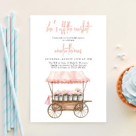 彼女が市場からフレッシュ！ ブライダルシャワー 招待状