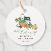 彼女が市場から消えた ブライダルシャワー フェイバータグ (正面)