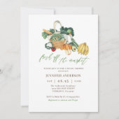 彼女が市場から消えた ブライダルシャワー 招待状 (正面)