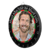 彼女が彼を乗り越えるための完璧な贈り物を分割 ダーツボード (正面右)