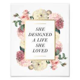 彼女が愛した人生 |アートプリント フォトプリント           