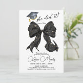 彼女が成し遂げた卒業の招待状 招待状 (スタンド正面)