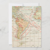 彼女が旅立つ卒業式 旅立ち 招待状 (裏面)