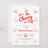 彼女が最後の仕上げの最高の贈り物 招待状 (正面)